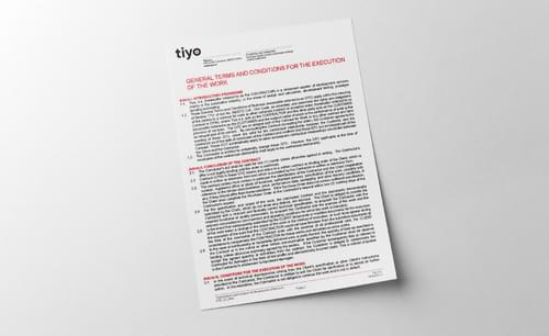 General terms and conditions for the execution of the work
