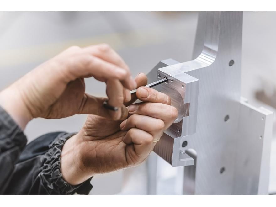 manual nut tightening in the TIYO test facility manual nut tightening in the TIYO test facility