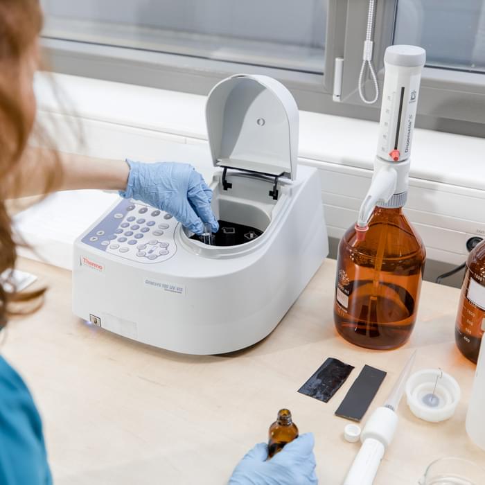 detail of emission characteristic testing in the TIYO laboratory
