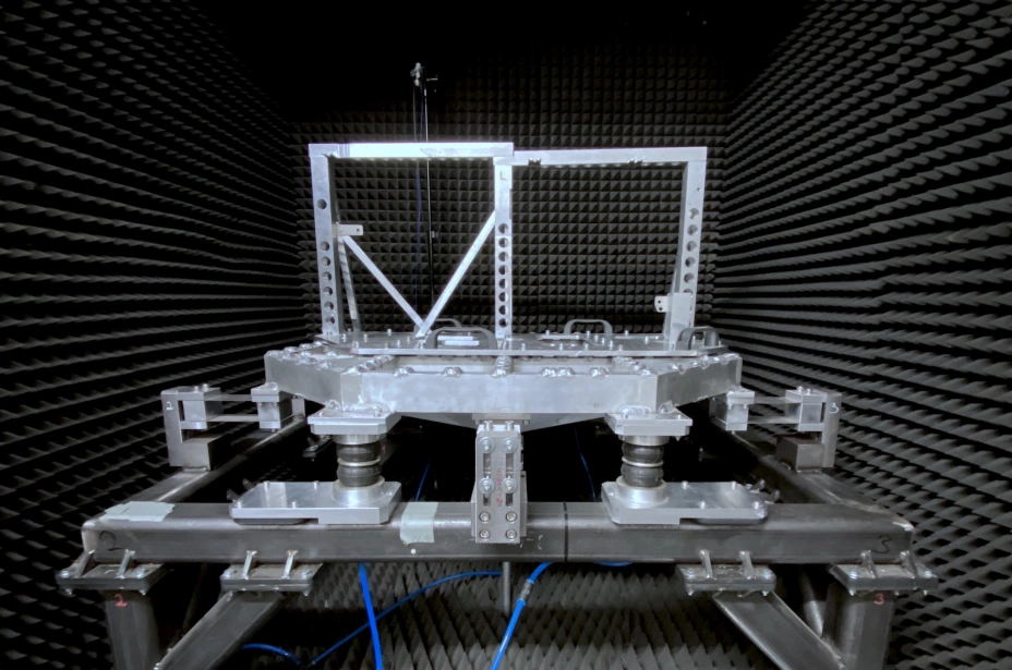 semi-anechoic chamber for noise measurement in the TIYO laboratory
