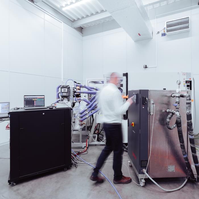 part of the technological equipment of the TIYO laboratory for system tests of mechatronic components