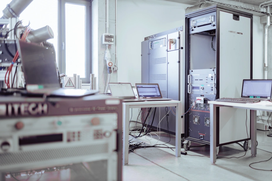 fully equipped TIYO laboratory for high voltage electrical testing
